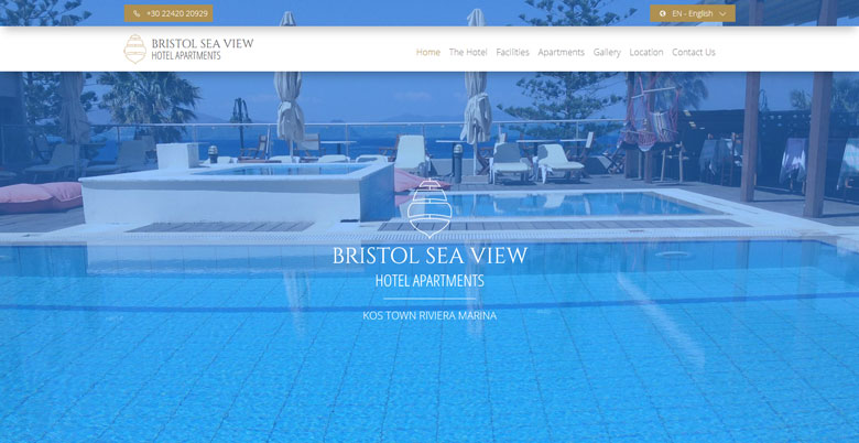 Bristol Sea View Hotel in Kos Island