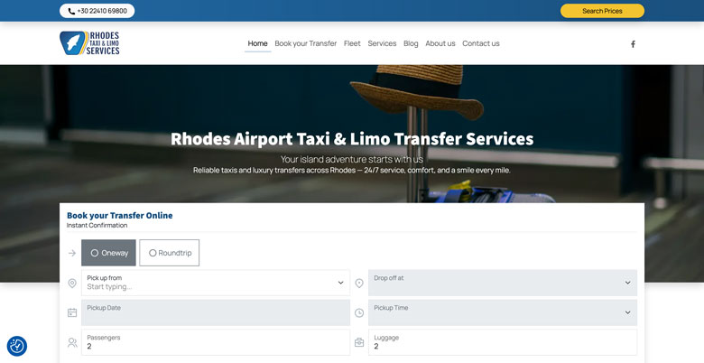 Rhodes Airport Transfer Services - Taxi and Limo Services